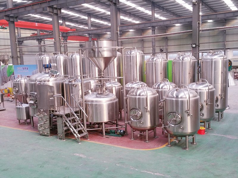 <b>10BBL 3-vessels Brewhouse</b>